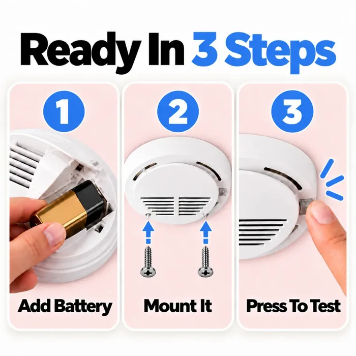 Vital Smoke Detector product image 3